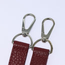 LOUIS VUITTON Capusine BB Hand Bag Taurillon Leather 2way Red Pink Auth 81113A-28