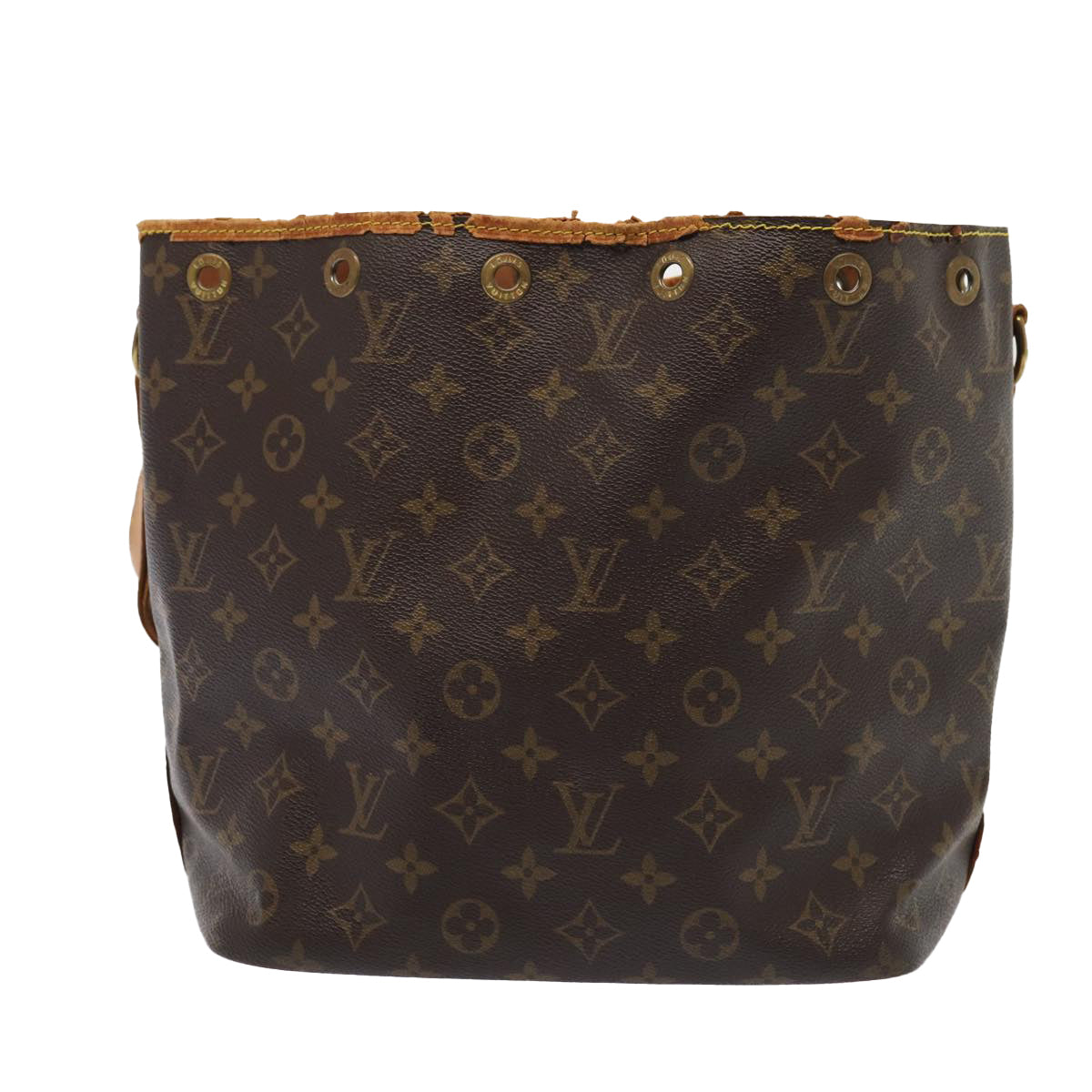 LOUIS VUITTON Monogram Petit Noe Shoulder Bag M42226 LV Auth 81116