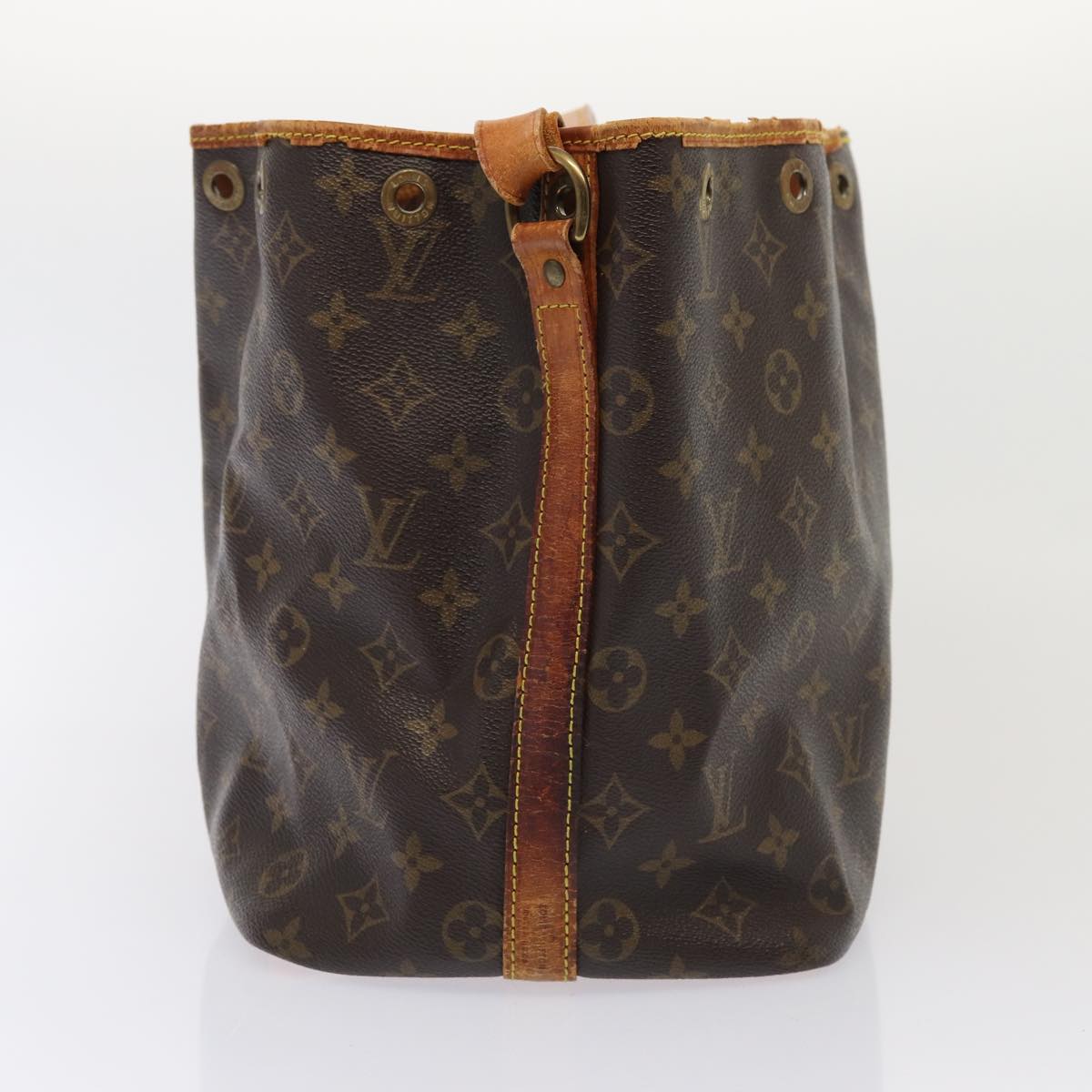 LOUIS VUITTON Monogram Petit Noe Shoulder Bag M42226 LV Auth 81116