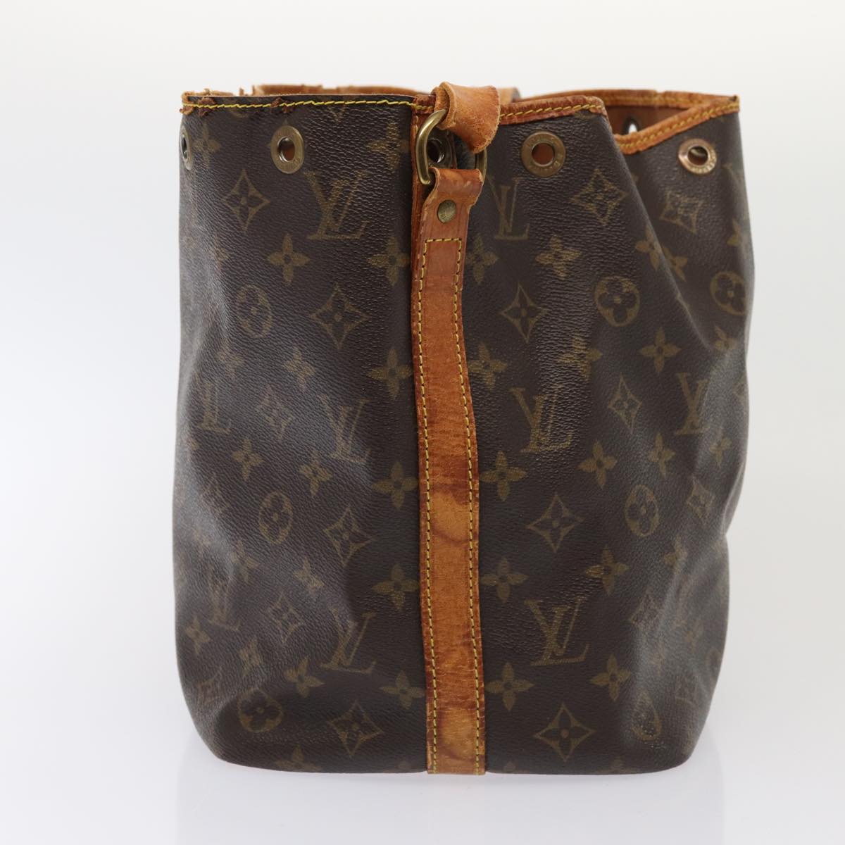 LOUIS VUITTON Monogram Petit Noe Shoulder Bag M42226 LV Auth 81116