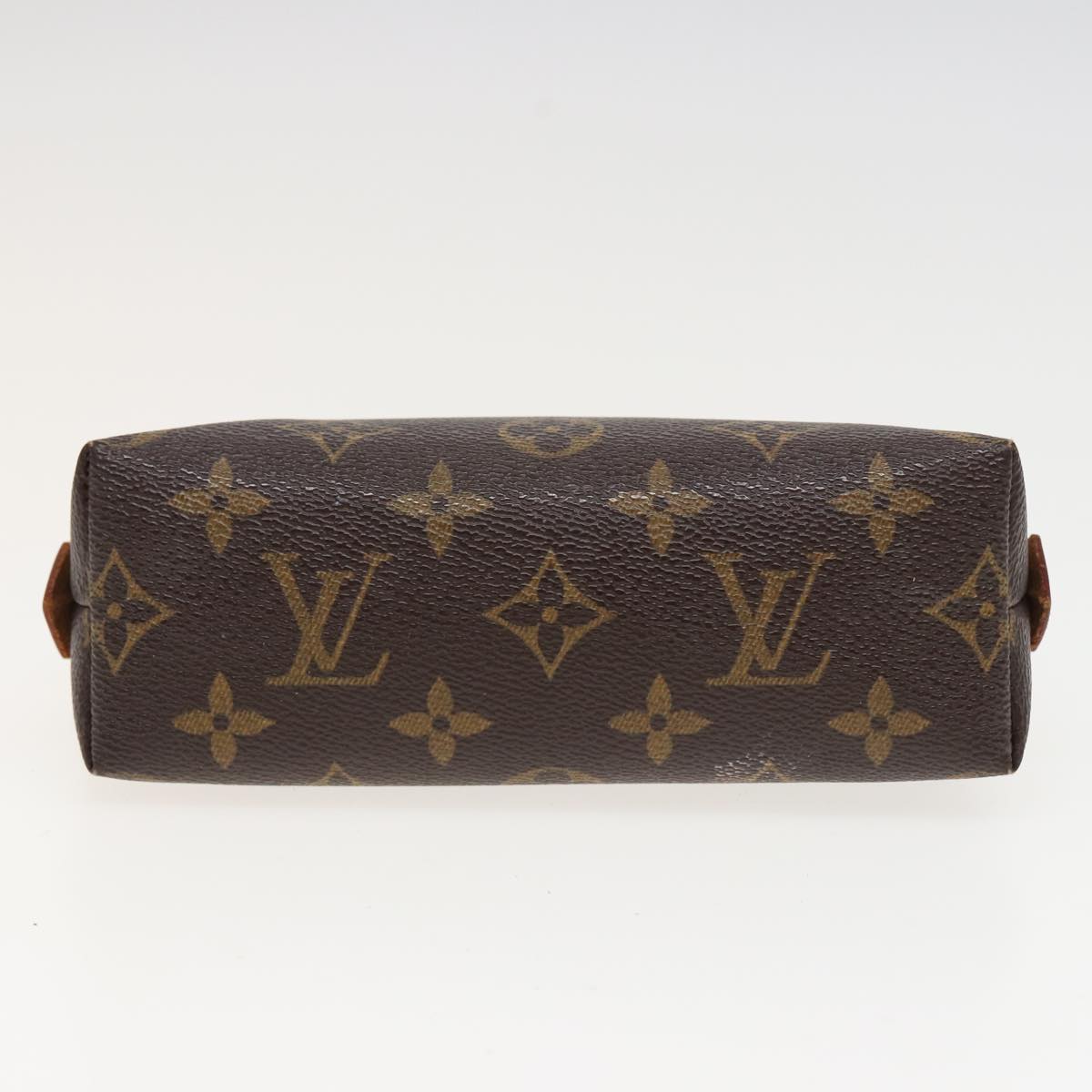 LOUIS VUITTON Monogram Pochette Cosmetic PM Cosmetic Pouch M47515 LV Auth 81127