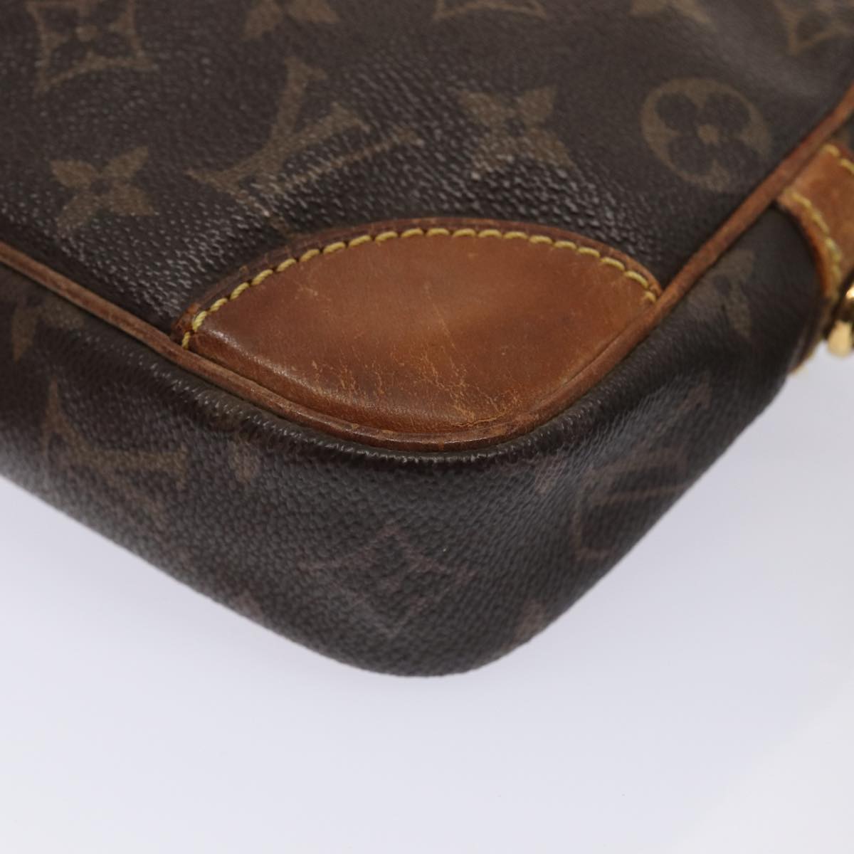 LOUIS VUITTON Monogram Marly Dragonne GM Clutch Bag M51825 LV Auth 81133