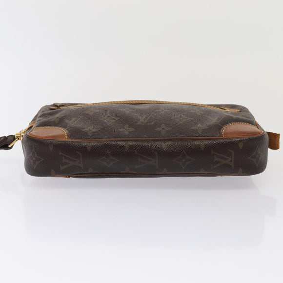 LOUIS VUITTON Monogram Marly Dragonne GM Clutch M51825 LV Auth 81133