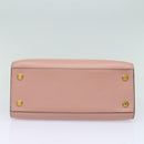 LOUIS VUITTON City Steamer PM Hand Bag Leather Noir Magnolia M51590 Auth 81144V-6