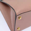 LOUIS VUITTON City Steamer PM Hand Bag Leather Noir Magnolia M51590 Auth 81144A-12