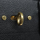 LOUIS VUITTON City Steamer PM Hand Bag Leather Noir Magnolia M51590 Auth 81144V-21