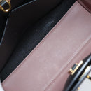 LOUIS VUITTON City Steamer PM Hand Bag Leather Noir Magnolia M51590 Auth 81144V-10