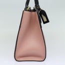 LOUIS VUITTON City Steamer PM Hand Bag Leather Noir Magnolia M51590 Auth 81144V-4