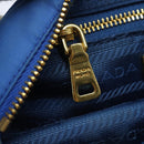 PRADA Pouch Nylon Blue Auth 81167-21