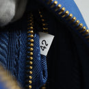 PRADA Pouch Nylon Blue Auth 81167-12