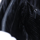 PRADA Tote Bag Nylon Black Auth 81168-21