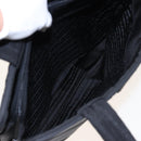 PRADA Tote Bag Nylon Black Auth 81168-23
