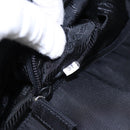 PRADA Tote Bag Nylon Black Auth 81168-12
