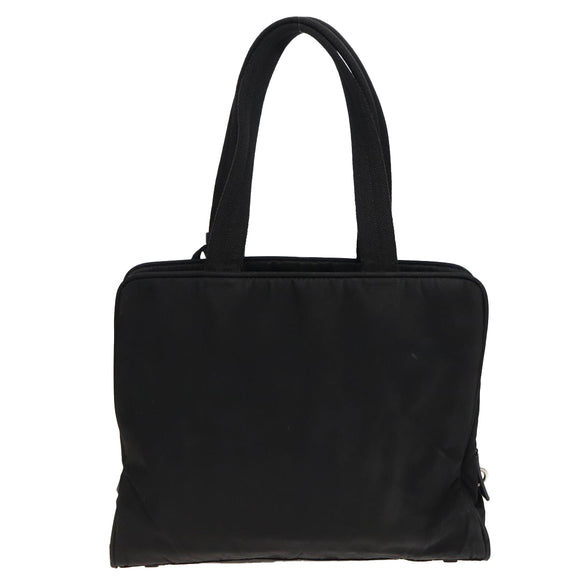 PRADA Tote Bag Nylon Black Auth 81168