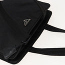PRADA Tote Bag Nylon Black Auth 81168-6