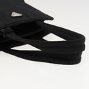 PRADA Tote Bag Nylon Black Auth 81168-7