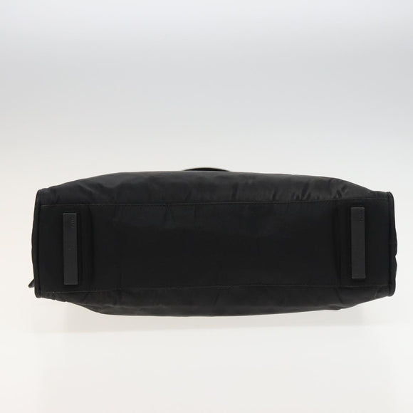 PRADA Tote Bag Nylon Black Auth 81168