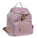 PRADA Backpack Nylon Pink Auth 81180-1