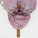 PRADA Backpack Nylon Pink Auth 81180-10