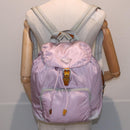 PRADA Backpack Nylon Pink Auth 81180-29