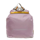 PRADA Backpack Nylon Pink Auth 81180-2