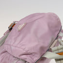 PRADA Backpack Nylon Pink Auth 81180-6