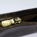 LOUIS VUITTON Monogram Poche Toilette 19 Pouch M47544 LV Auth 81211-6