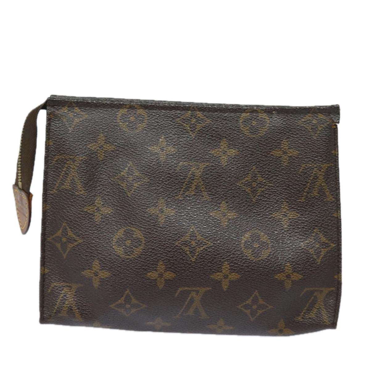 LOUIS VUITTON Monogram Poche Toilette 19 Pouch M47544 LV Auth 81212 - 0