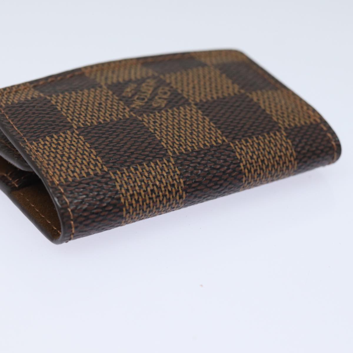 LOUIS VUITTON Damier Ebene Cuff Case M30964 LV Auth 81218