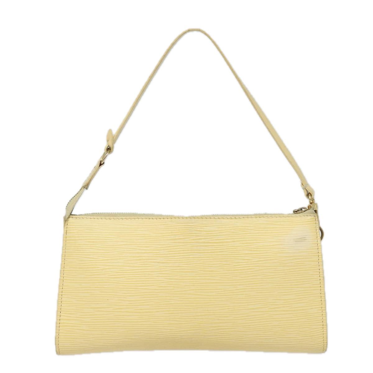 LOUIS VUITTON Epi Pochette Accessoires Pouch Vanilla M5294A LV Auth 81223 - 0