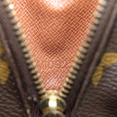 LOUIS VUITTON Monogram Trousse Demi Ronde Cosmetic Pouch M47520 LV Auth 81231-12