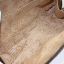 LOUIS VUITTON Monogram Trousse Demi Ronde Cosmetic Pouch M47520 LV Auth 81232-14