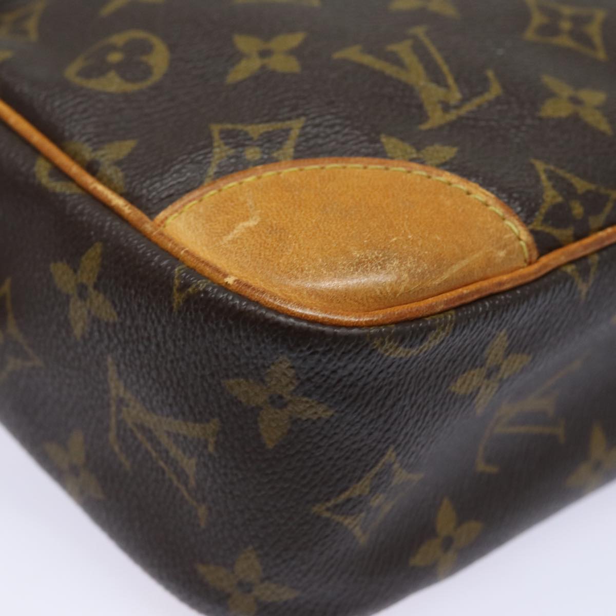 LOUIS VUITTON Monogram Compiegne 28 Clutch Bag M51845 LV Auth 81233