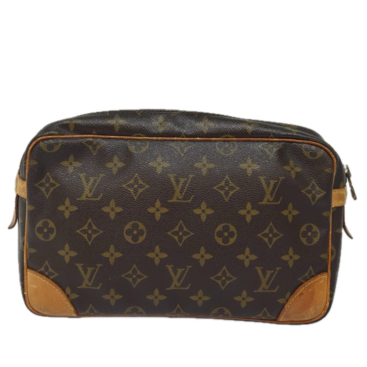 LOUIS VUITTON Monogram Compiegne 28 Clutch Bag M51845 LV Auth 81233 - 0