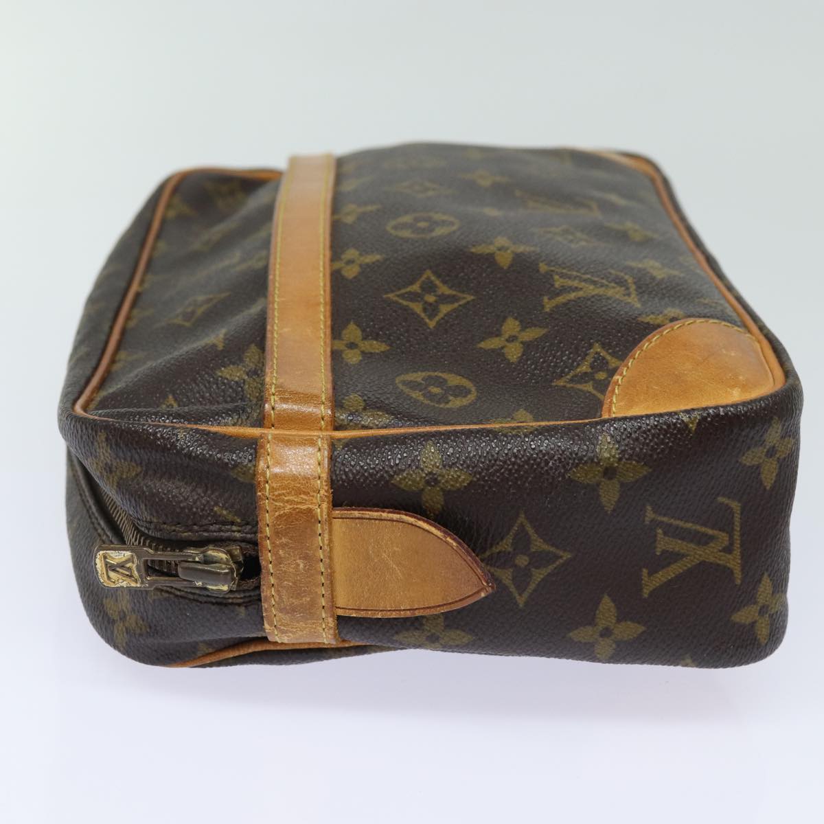 LOUIS VUITTON Monogram Compiegne 28 Clutch Bag M51845 LV Auth 81233