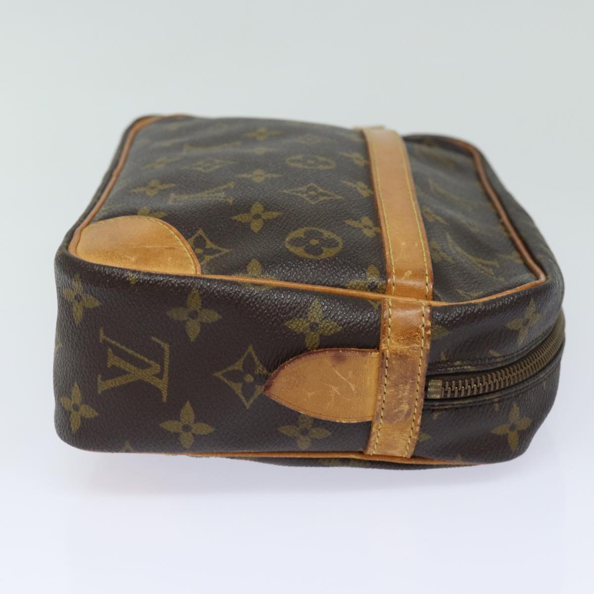 LOUIS VUITTON Monogram Compiegne 28 Clutch Bag M51845 LV Auth 81233