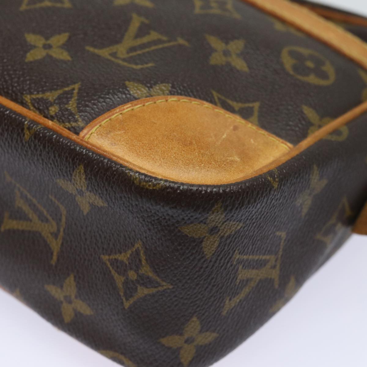 LOUIS VUITTON Monogram Compiegne 28 Clutch Bag M51845 LV Auth 81233