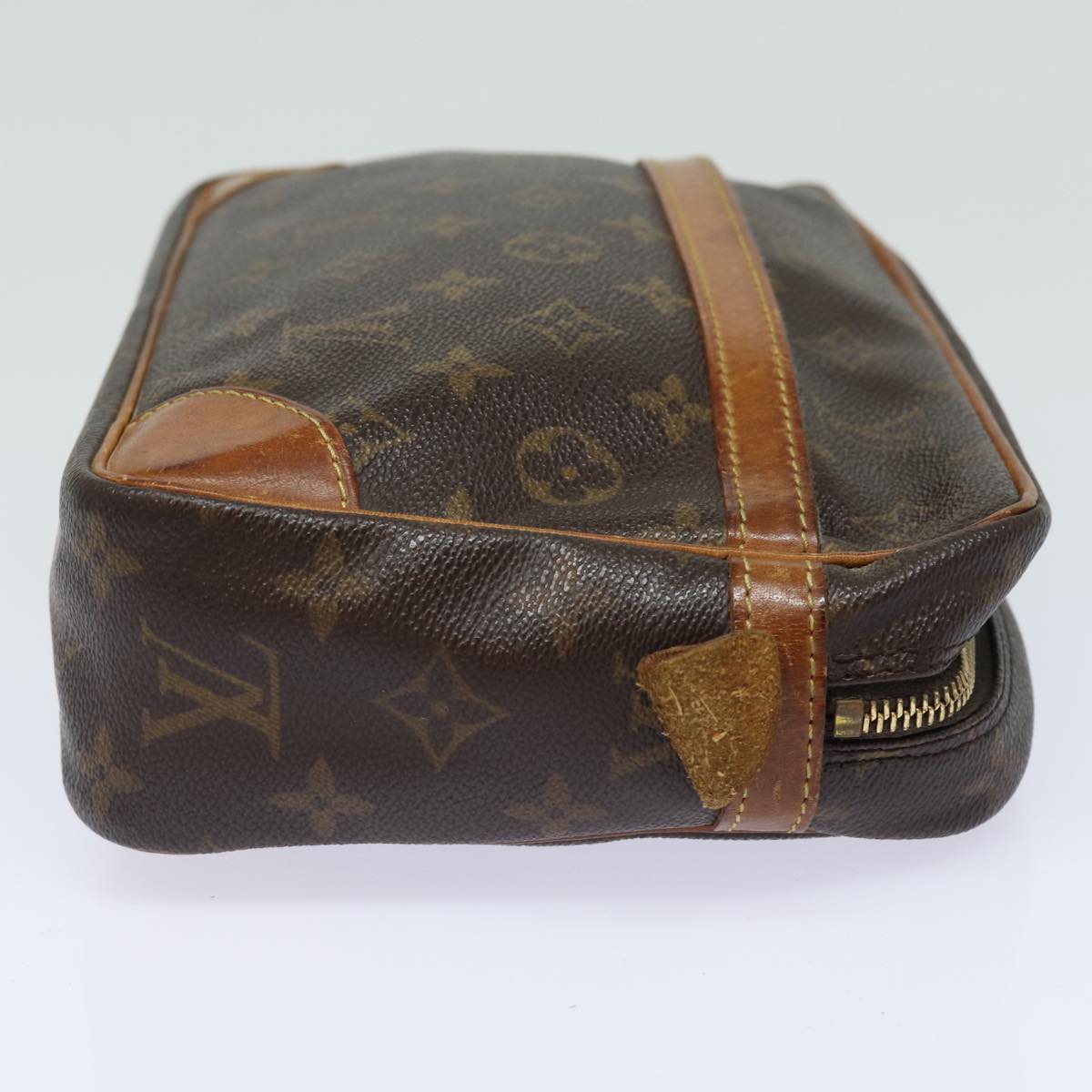 LOUIS VUITTON Monogram Compiegne 28 Clutch Bag M51845 LV Auth 81234