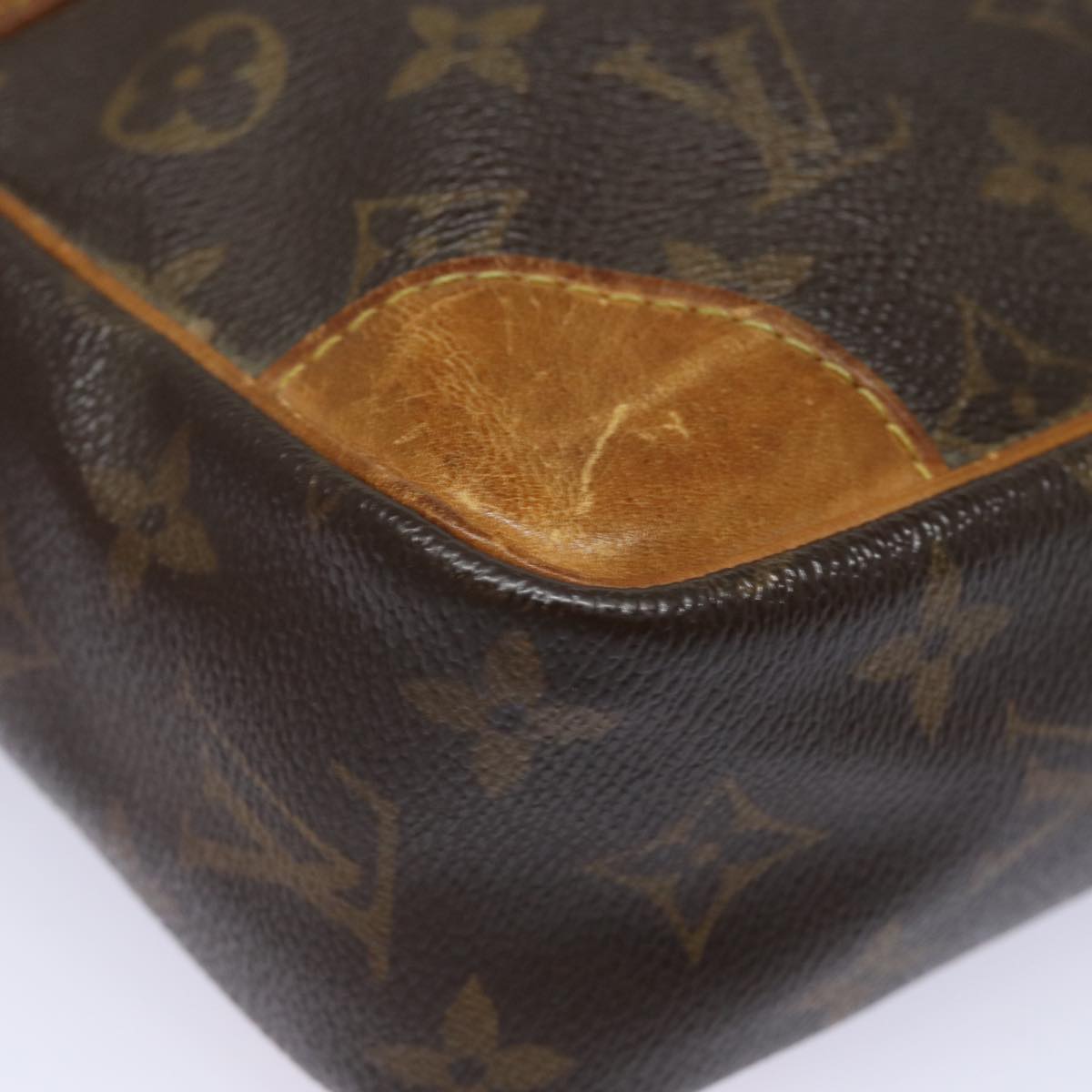 LOUIS VUITTON Monogram Compiegne 28 Clutch Bag M51845 LV Auth 81234