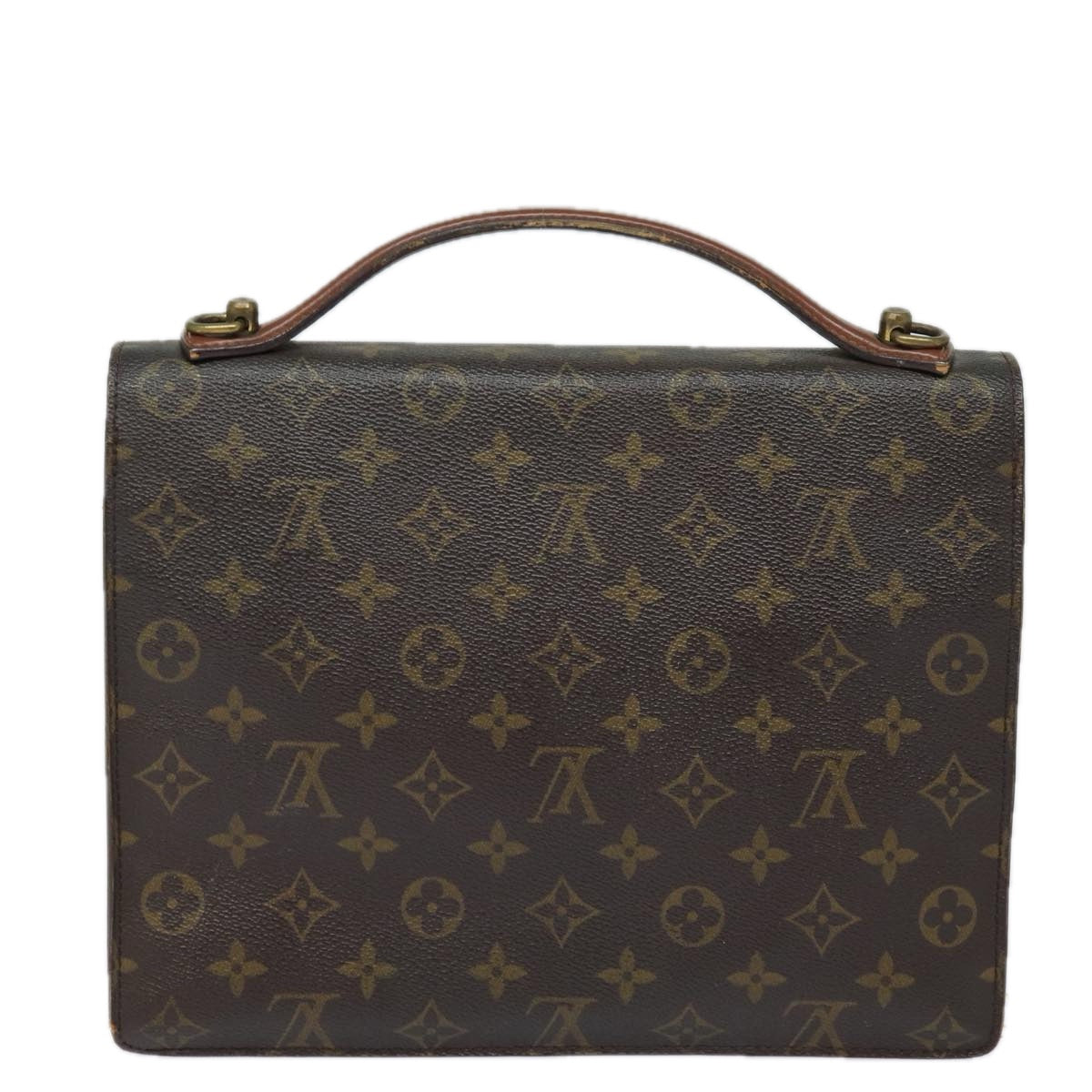 LOUIS VUITTON Monogram Monceau 28 Hand Bag 2way M51185 LV Auth 81237 - 0