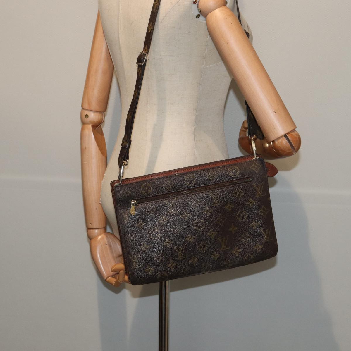 LOUIS VUITTON Monogram Angian Shoulder Bag M51205 LV Auth 81239