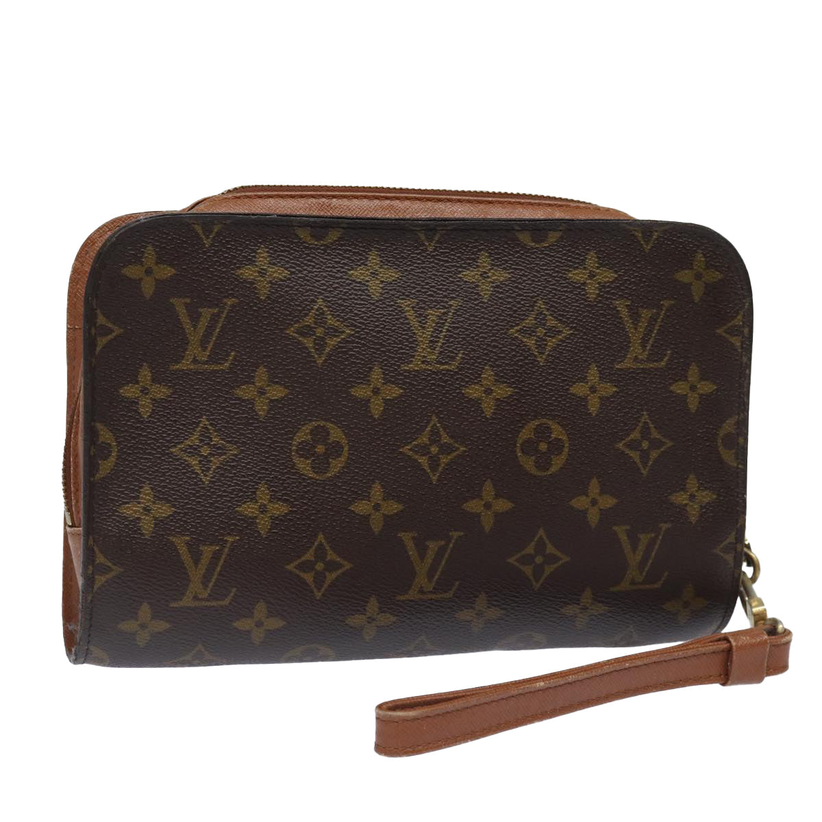 LOUIS VUITTON Monogram Orsay Clutch Bag M51790 LV Auth 81241