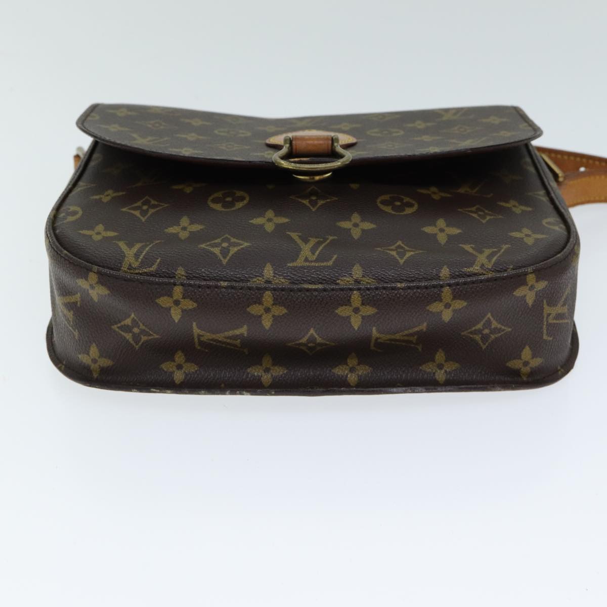 LOUIS VUITTON Monogram Saint Cloud GM Shoulder Bag M51242 LV Auth 81245