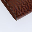 LOUIS VUITTON Epi Arsch Shoulder Bag 2Way Brown M52573 LV Auth 81253-14