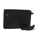 LOUIS VUITTON Epi Angian Shoulder Bag 2way Black M52112 LV Auth 81254-1
