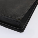 LOUIS VUITTON Epi Angian Shoulder Bag 2way Black M52112 LV Auth 81254-15