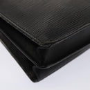 LOUIS VUITTON Epi Angian Shoulder Bag 2way Black M52112 LV Auth 81254-16