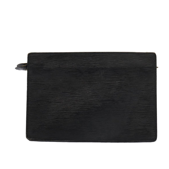 LOUIS VUITTON Epi Angian Shoulder Bag 2way Black M52112 LV Auth 81254