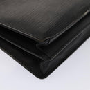 LOUIS VUITTON Epi Angian Shoulder Bag 2way Black M52112 LV Auth 81254-14