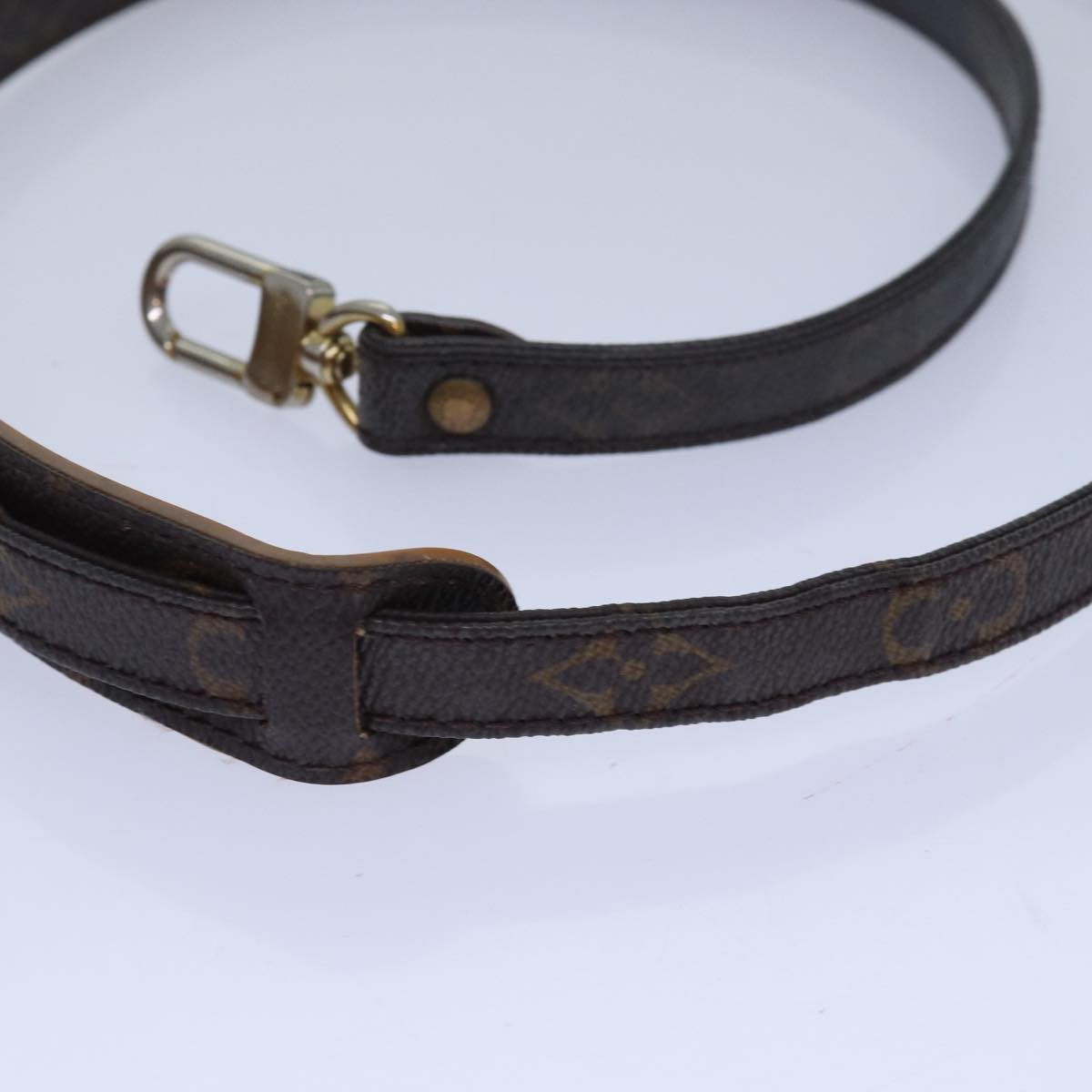 LOUIS VUITTON Monogram Shoulder Strap 42.9"" LV Auth 81258